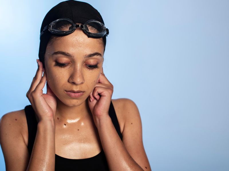 Treatment kulit hitam setelah berenang